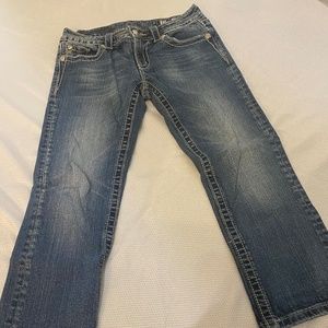 Miss Me Crop Jeans women’s size 27